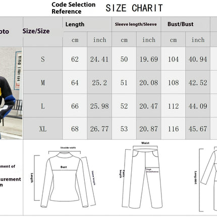 Women's Long Sleeve Crewneck Color Block Casual Pullover Knit Sweater Tops