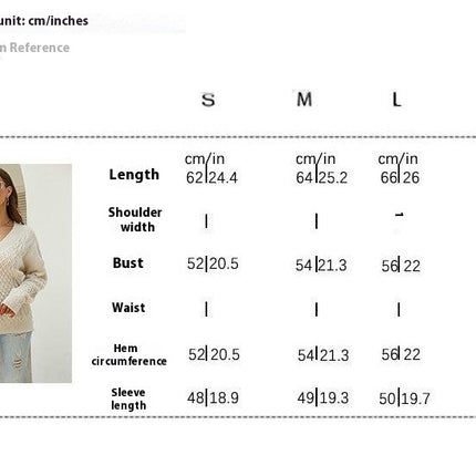 Long Sleeve Sweaters for Women Fall Winter Cable Knit V Neck Pullover Tops