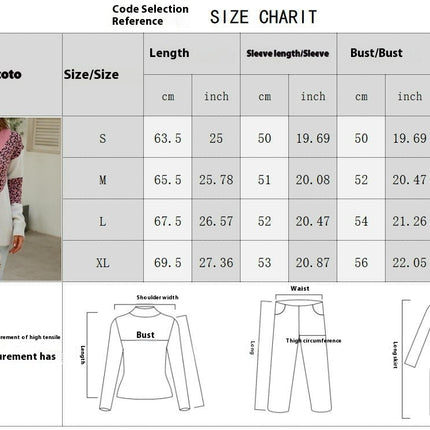 Women's Leopard Sweaters Casual V Neck Long Sleeve Color Block Knit Pullover Sweater
