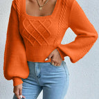 Orange and red