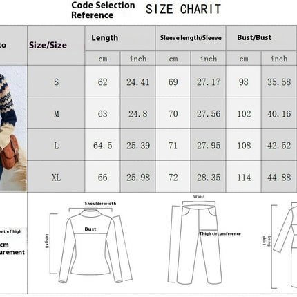 Women's Fair Isle Knit Sweaters Spring Fall Crew Neck Long Sleeve Casual Pullover Tops