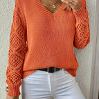Orange and red