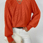 Orange and red