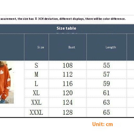 Women's Crew Neck Heart Sweater Button Down Long Sleeve Cute Cardigan