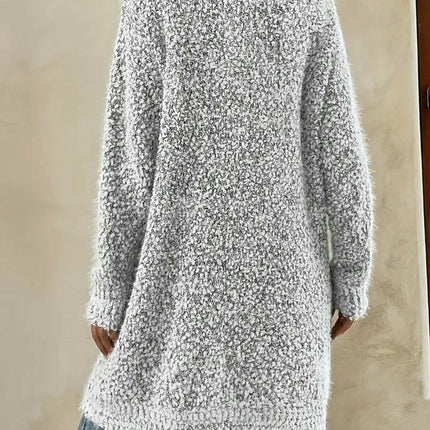Women's Long Cardigans Open Front Casual Knit Sweater with Pockets