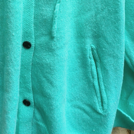 Women's Hooded Cardigan Sweater Long Sleeve Button Down Knit Coat