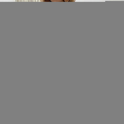 Women's V-neck Pullover Solid Color Knitted Long-Sleeved Hollow Sweater