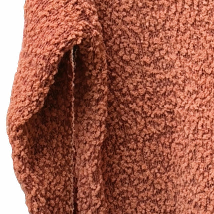 Women's Elegant Loose Simple Comfortable Soft Large Size Sweater Knitted Sweater