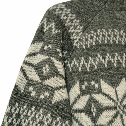 Women's Retro Sweaters Fall Casual Long Sleeve Turtleneck Pullover Chunky Knit Jumper Tops