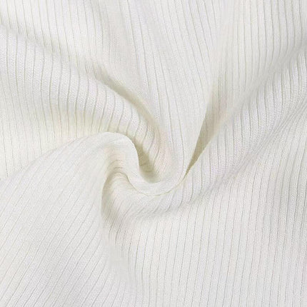 Mock Neck Sweater Dresses for Women Long Lantern Sleeve Fall Ribbed Knit Sweater