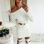 Off-shoulder white