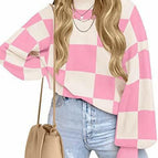 Pink plaid
