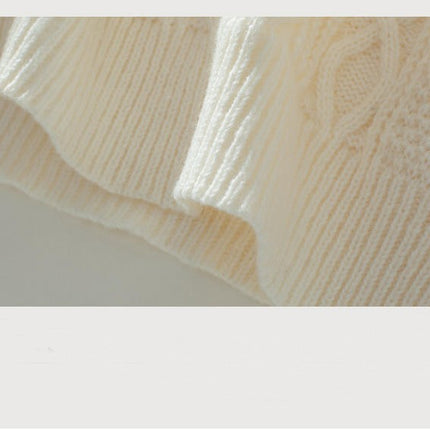 Women's Fashion Sweater Crewneck Long Sleeve Vintage Casual Pullover Tops