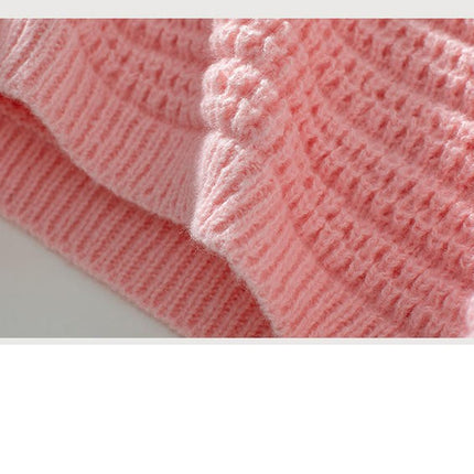 Women's Knit Cardigan Long Sleeve Open Front Button Down Casual Sweater Jacket