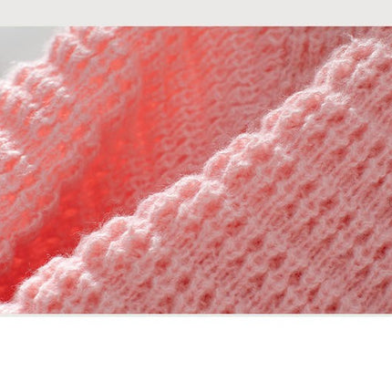 Women's Knit Cardigan Long Sleeve Open Front Button Down Casual Sweater Jacket