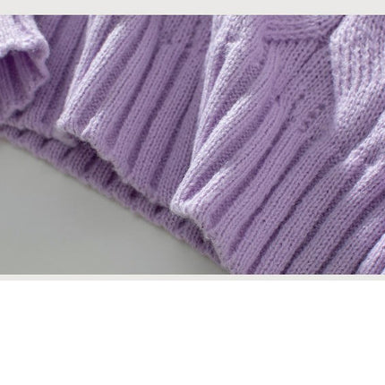 Womens Half Turtleneck Cable Pullover Sweater Autumn Long Sleeve Casual Knit Top