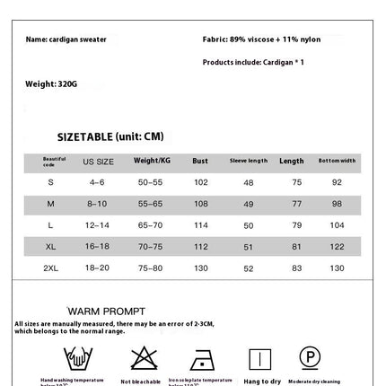 Women's Long Lightweight Knitted Cardigan - Loose Casual Pocket Cardigan