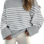 Gray white stripes