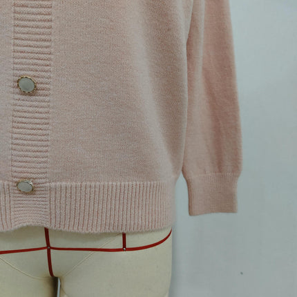 Autumn Knitted Sweater Women - Long Sleeve Casual Lace-up Button Decorated Pullover