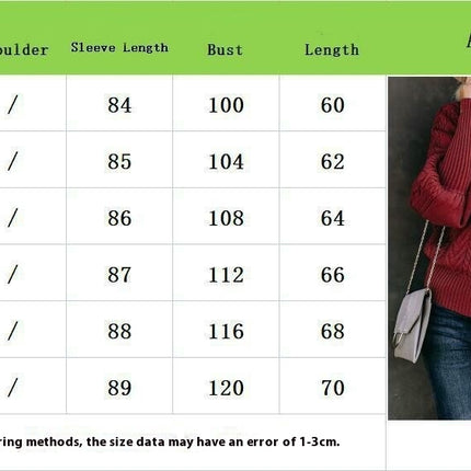 Women's Loose Long-Sleeved Pullover Sweater With Solid Color and Mid Collar