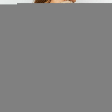 Women's Oversized Puff Sleeves Long Sleeve V-Neck Knit Pullover Sweater Top