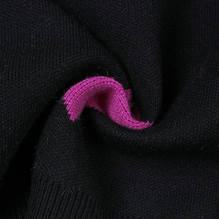 Loose Bottoming Shirt Heart Round Neck Pullover Knitted Sweater for Women