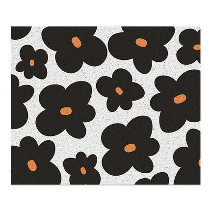 Spring Floral Door Mats Washable Indoor Outdoor, Non Slip Doormat Home Decor