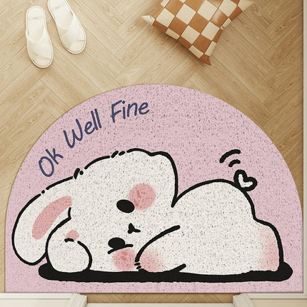 Door Mat, Cute Mat Outdoor, Non-Slip Easy Cleaning Doormat, Door Rug 1