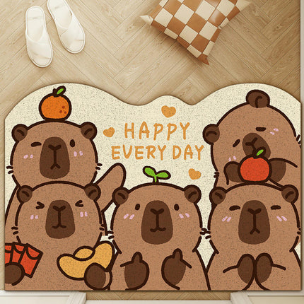Door Mat, Cute Mat Outdoor, Non-Slip Easy Cleaning Doormat, Door Rug