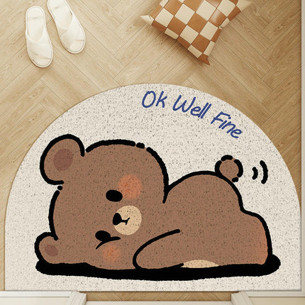 Door Mat, Cute Mat Outdoor, Non-Slip Easy Cleaning Doormat, Door Rug 1