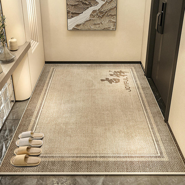Front Door Mat Indoor Absorbent Door Mat Non Slip Entryway Rugs, Doormat 3