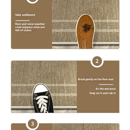Front Door Mat Indoor Absorbent Door Mat Non Slip Entryway Rugs, Doormat