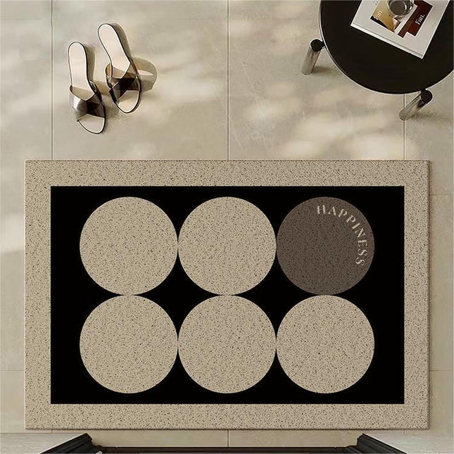 Geometry Indoor Door Mat Floor Mat, Non Slip Rugs for Entrance