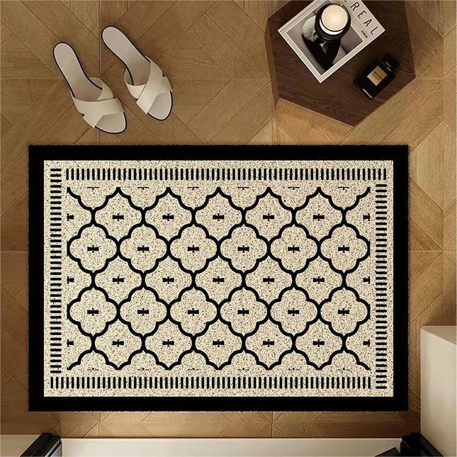 Geometry Indoor Door Mat Floor Mat, Non Slip Rugs for Entrance