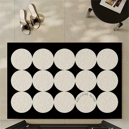 Geometry Indoor Door Mat Floor Mat, Non Slip Rugs for Entrance 1