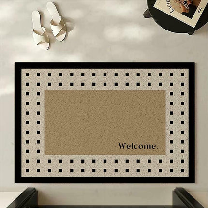 Geometry Indoor Door Mat Floor Mat, Non Slip Rugs for Entrance