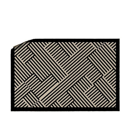 Geometry Indoor Door Mat Floor Mat, Non Slip Rugs for Entrance