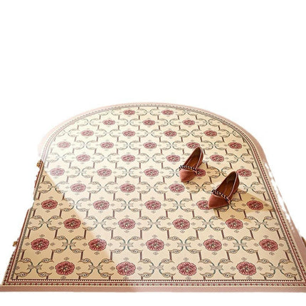 Flowers Front Door Mat Indoor Outdoor Non Slip Welcome Waterproof Mat