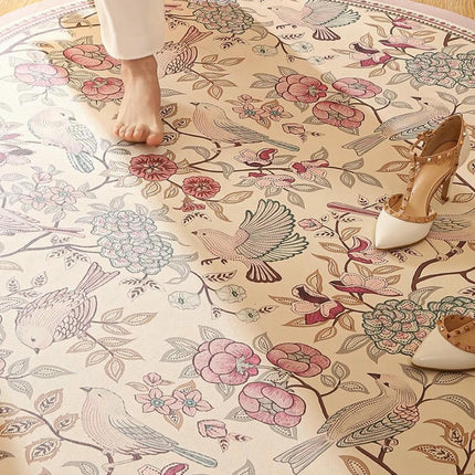 Flowers Front Door Mat Indoor Outdoor Non Slip Welcome Waterproof Mat