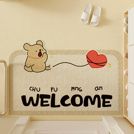 Cute Door Mat Outdoor Indoor Welcome Mats Front Doormat Non Slip Cartoon Rugs