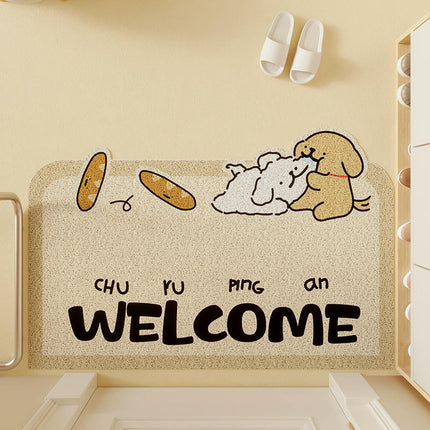 Cute Door Mat Outdoor Indoor Welcome Mats Front Doormat Non Slip Cartoon Rugs