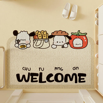 Cute Door Mat Outdoor Indoor Welcome Mats Front Doormat Non Slip Cartoon Rugs