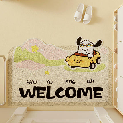 Cute Door Mat Outdoor Indoor Welcome Mats Front Doormat Non Slip Cartoon Rugs