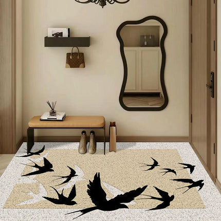 Retro Door Mat,Non-Slip Durable Door Mat for Outdoor, Indoor, Entrance