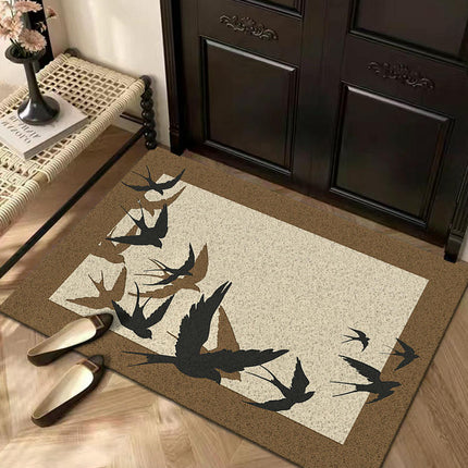 Retro Door Mat,Non-Slip Durable Door Mat for Outdoor, Indoor, Entrance