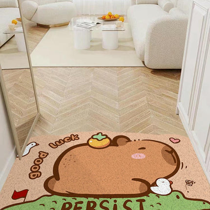 Cute Door Mat,Non-Slip Durable Door Mat for Outdoor, Indoor, Entrance 1