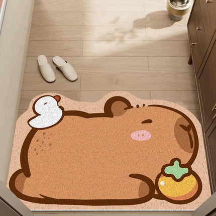 Cute Door Mat,Non-Slip Durable Door Mat for Outdoor, Indoor, Entrance 1