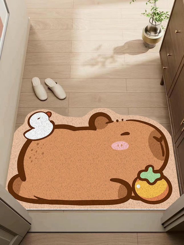 Cute Door Mat,Non-Slip Durable Door Mat for Outdoor, Indoor, Entrance 1