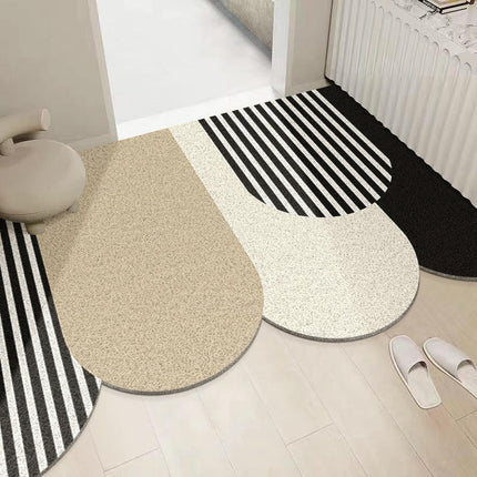 Large Door Mat Indoor, Front Doormats Washable Non-Slip Entrance Floor Mats Rug