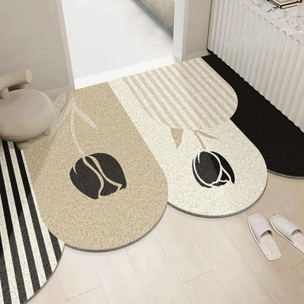 Large Door Mat Indoor, Front Doormats Washable Non-Slip Entrance Floor Mats Rug